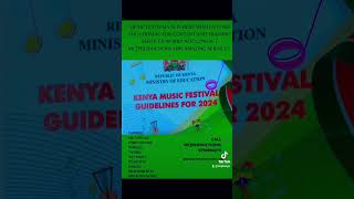 The 2024 kenya music Festivals Training [upl. by Kus]