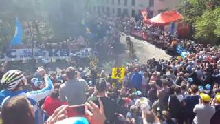 Tour of Flanders  Ronde van Vlaanderen muur Geraardsbergen [upl. by Albric]