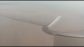 Qiantang River Tidal Bore in Different Forms Attracts Spectators in east China [upl. by Amme]