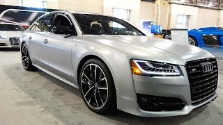 AUDI S8 2017 Quattro Twin Turbo V8 Interior Exterior Review [upl. by Hujsak]