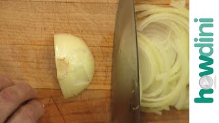 How to thinly slice an onion [upl. by Gian727]