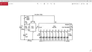 led chaser 4017 second component creation in altium [upl. by Atteuqram]