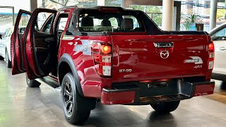 2022 Mazda BT 50 Pickup  Red Color  Exterior and Interior Details [upl. by Sheley]