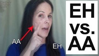 American English Pronunciation EH ɛ vs AA æ Vowels [upl. by Herv]