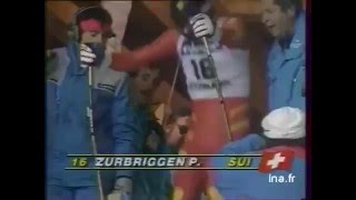 Pirmin Zurbriggen wins downhill Kitzbühel 1987 [upl. by Evets191]