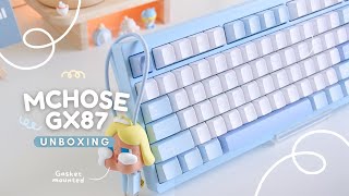 MCHOSE「GX87」best budget TKL aluminum keyboard ☁️  Zanook [upl. by Nairadas]