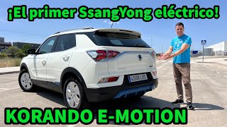 ¡El primer SsangYong ELÉCTRICO Korando eMotion Revisión a fondo ACELERACIÓN 0100 kmh MOTORK [upl. by Gabriela473]