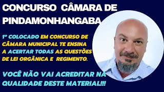 Concurso Câmara Municipal de Pindamonhangaba Você vai acertar todas de Regimento com este material [upl. by Rosamond]