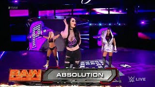 Absolution Entrance  RAW January 8 2018 [upl. by Anelhtak]