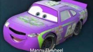 Slideshow of Piston Cup Racers from Cars 2006 [upl. by Gearhart]