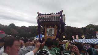 20231111瑞穂町産業祭 白蝶連合さん万燈神輿 [upl. by Bertrand]