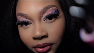 ASMR Plucking Your Eyebrows RP Plucking Hand Movement amp Mouth Sounds [upl. by Nosnar]