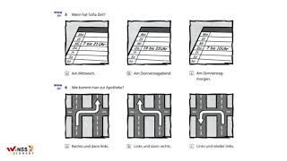 Prüfungstraining Goethe Zertifikat A1 Deutsch 1  Modelltest 4 Hören mit Transkript und Lösungen [upl. by Benoite]