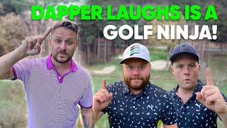 WHY DID DAPPER LAUGHS GET BANNED FROM A GOLF COURSE 😂 DALES amp DAPPER TRY AND BREAK DA PAR🏌️‍♂️ [upl. by Vilhelmina]