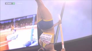 Swedish pole vaulter Angelica Bengtsson Zyrich 2014 [upl. by Kruter196]