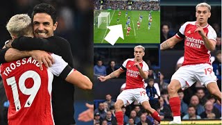 🥰 Trossard goal vs Everton  Everton vs Arsenal 01 highlight [upl. by Monney]