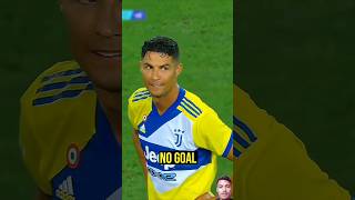 Ronaldo Disallowed Goals 😢football ronaldo shorts cr7 soccer shortsfeedportugal [upl. by Akem]