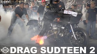 แข่ง Drag HarleyDavidson กับงาน Sudteen 2 [upl. by Chaille]