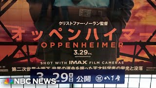 Residents of Hiroshima Japan react to Oppenheimer as it opens in Theaters [upl. by Attirb]