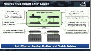 Mellanox Virtual Modular Switch [upl. by Haerb]