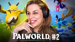 Wanessa Wolf jogando PALWORLD 2 [upl. by Yelsnia]