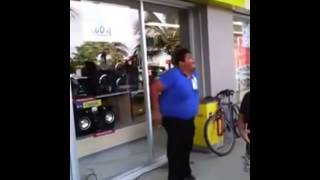 EL SERRUCHO GORDO BAILA AFUERA DE COPPEL [upl. by Ahsiea]