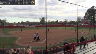 Varsity Softball  Gravette at Farmington [upl. by Oicinoid]