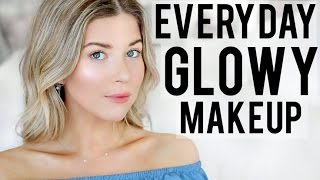 EVERYDAY GLOWY MAKEUP  Meghan Rienks [upl. by Ledoux]