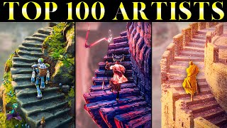 Top 100 3D Artist Montage  Eternal Ascent [upl. by Yreffej]