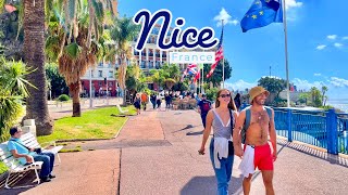 Nice France 🇫🇷  The Nicest City Of France  4KHDR 60fps Walking Tour [upl. by Eilata]