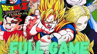 DRAGONBALL Z BUDOKAI TENKAICHI 3 Gameplay Walkthrough 4K 60 FPS FULL GAME [upl. by Wolford268]