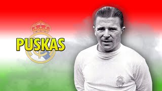 Ferenc Puskás ● The Real GOAT  Skills amp Goals [upl. by Ban111]