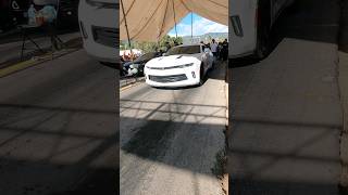 Chevrolet Camaro vs Ford Mustang arrancones Tecamachalco 2024 dragracing ford chevrolet [upl. by Enneyehc]