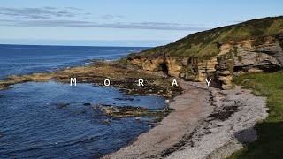 Moray  Exploring Sea Caves  Burghead  Duffus Castle  NorthEast Scotland Road Trip Part 2 [upl. by Christi]