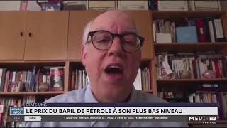 EtatsUnis le prix du baril de pétrole à son plus bas niveau [upl. by Miquela]