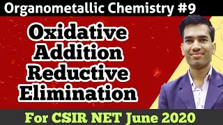 Oxidative Addition Reaction in Organometallic Chemistry  Reductive Elimination in Organometallics [upl. by Nayek]