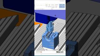 NCG CAM Waterline Finish Toolpath Simulation ncgcam cadcamcnc cadcamsolutions [upl. by Kerrin748]