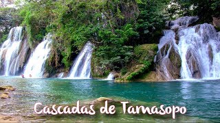 Cascadas de Tamasopo  Huasteca Potosina  San Luis Potosí [upl. by Atinuj749]