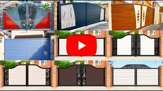 Top 50 Modern Iron Main Gate Design  Modern Grill Gate  house Main Gate  Iron Gate Ideas 2024 [upl. by Pip]