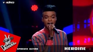 Heroine  quotYolelequot Papa Wemba  Epreuve ultime  The Voice Afrique francophone 2016 [upl. by Ennoid]