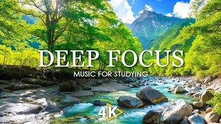 Deep Focus Music To Improve Concentration  12 Hours of Ambient Study Music to Concentrate 809 [upl. by Gatias]