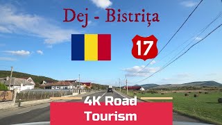 Driving Romania DN17 Dej  Bistrița  4k scenic drive through Someș and Șieu valleys [upl. by Atrebor]