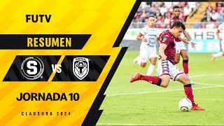 Resumen Saprissa 22 San Carlos  Jornada 10  Clausura 2024 [upl. by Dall]