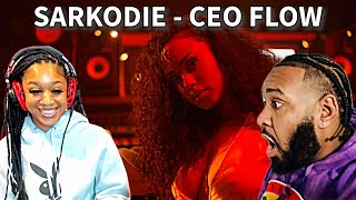 AMERICANS REACT TO SARKODIE  CEO FLOW FT E40 [upl. by Ahsyak]