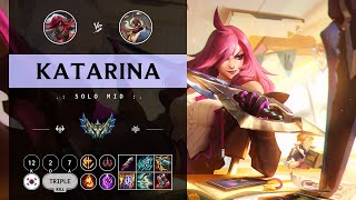 Katarina Mid vs Corki  KR Challenger Patch 1411 [upl. by Jamille296]