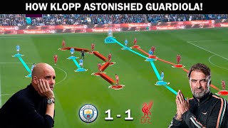 Man City vs Liverpool  Tactical Analysis Guardiola vs Klopp [upl. by Mahla]