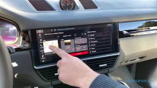 2019 Porsche Cayenne PCM infotainment system walkthrough [upl. by Roumell567]