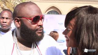 Rick Ross Called Officer Ricky During Red Carpet Interview At BET Awards 2011 [upl. by Robinette65]