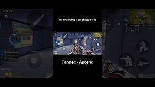 First mythic in codm fennec ascend codmfennec [upl. by Asertal]