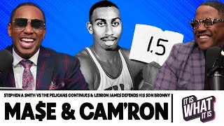 STEPHEN A SMITH VS THE PELICANS CONTINUES amp LEBRON JAMES DEFENDS HIS SON BRONNY  S3 EP39 [upl. by Eleets]